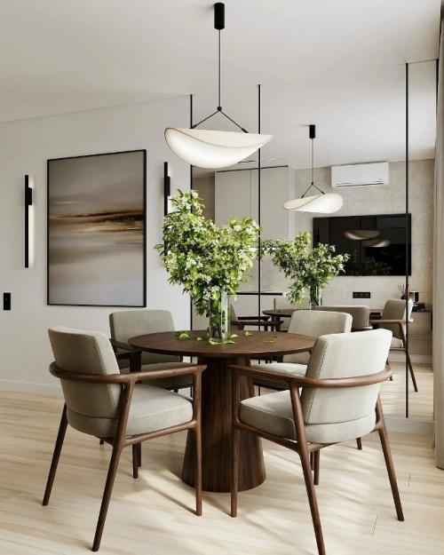 Спокойная кухня с тёплым характером. 01