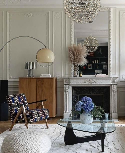 Французская эстетика.  Этот интерьер - про лёгкость, утончённость и чувство меры. 03