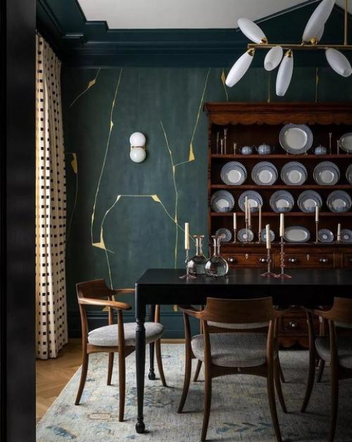 Изысканный интерьер в одном из домов Америки. 04