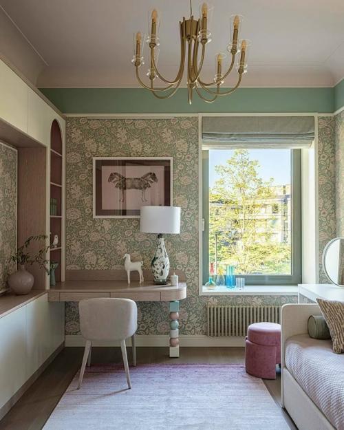 Квартира с этническими мотивами и ярким характером. 06