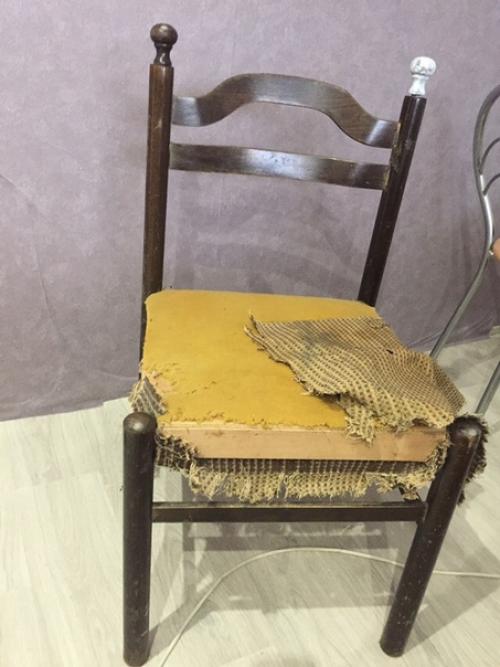 Это был мой первый опыт по переделке старой мебели.