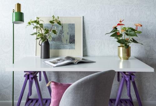 Двухкомнатная квартира 81 м для молодой пары, жаждущей цветовых экспериментов. 08