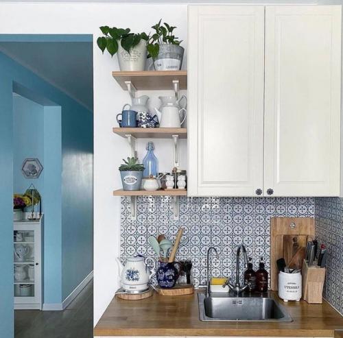 Нежные, голубые оттенки. 04