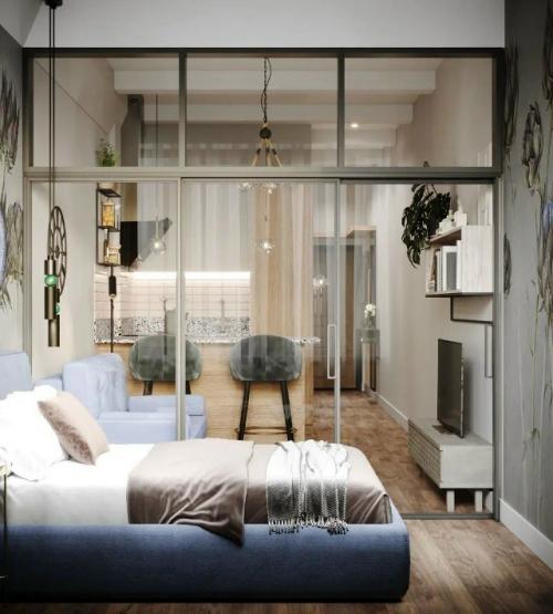 Квартира - студия с зонированием. 04