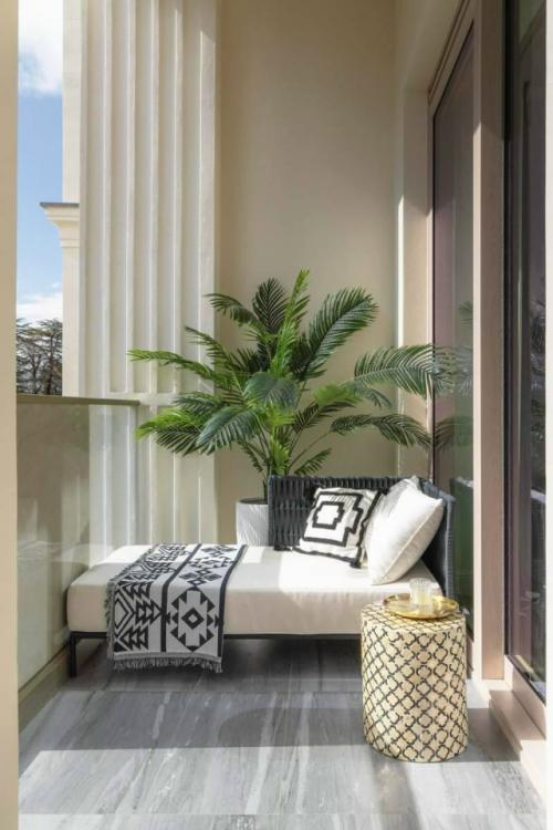 Квартира с атмосферой торжественной неоклассики. 08