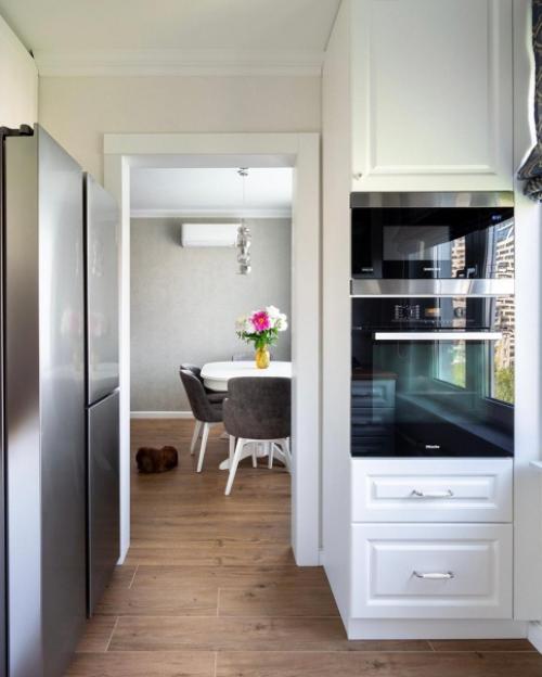 Дизайнер очень хорошо поработала над интерьером.