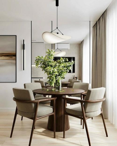 Спокойная кухня с тёплым характером. 05