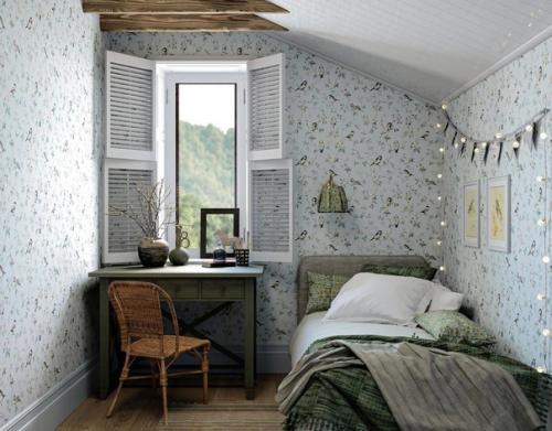 Нежный и симпатичный дизайн детской комнаты.
