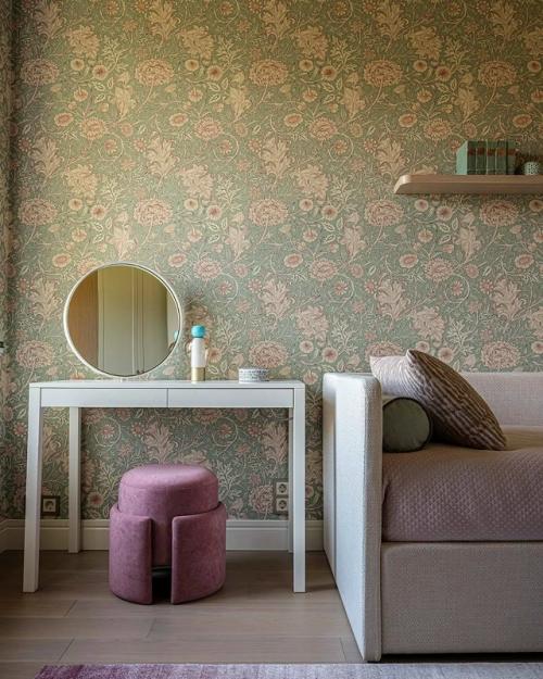 Квартира с этническими мотивами и ярким характером. 07