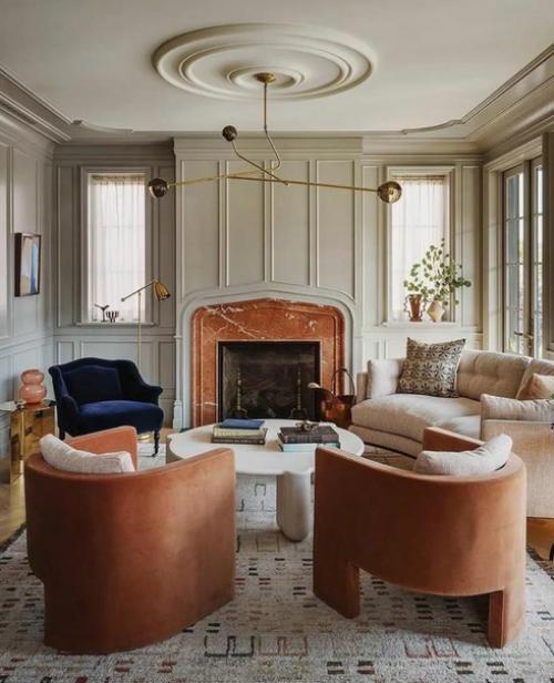 Изысканный интерьер в одном из домов Америки. 07