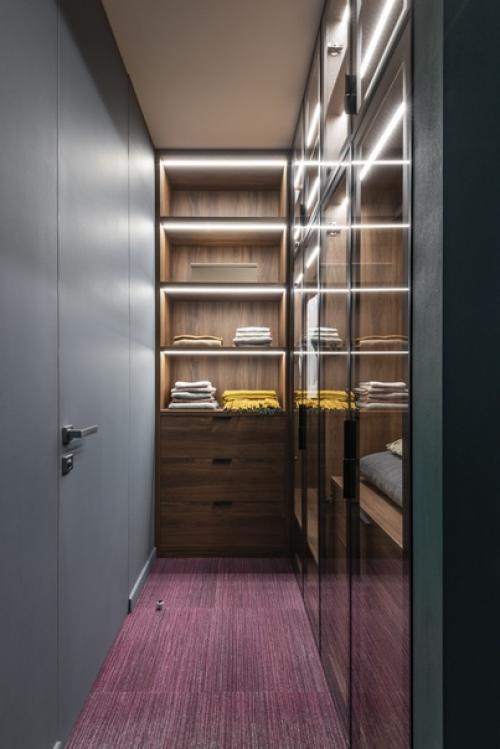 Двухкомнатная квартира 81 м для молодой пары, жаждущей цветовых экспериментов. 07