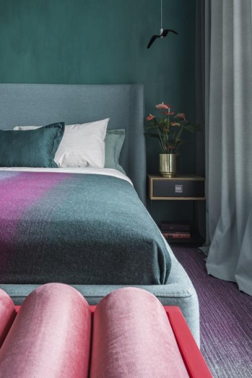 Двухкомнатная квартира 81 м для молодой пары, жаждущей цветовых экспериментов. 04