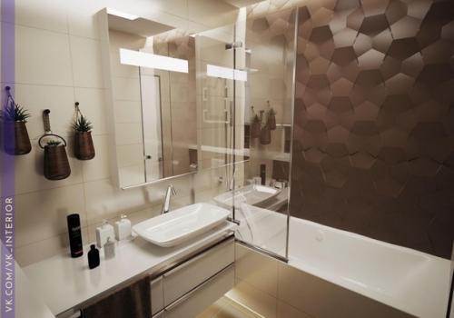 Интерьер и декор ванной комнаты. 01