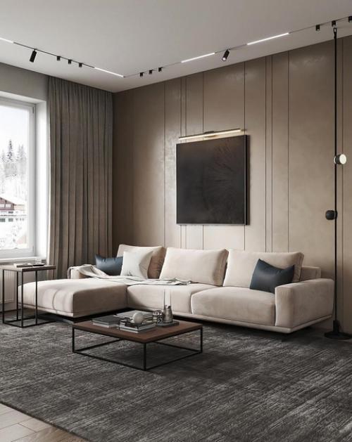 Просторная гостиная комната. 03