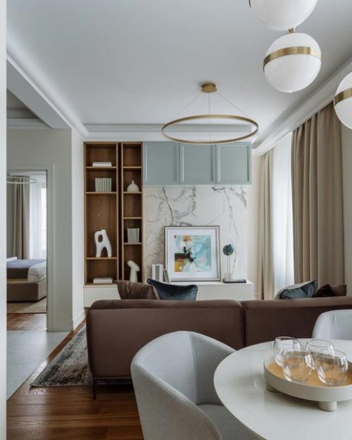 Чудесный проект интерьера в классическом стиле. 04