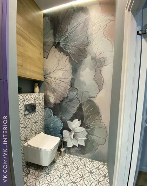 Интерьер и декор ванной комнаты. 06