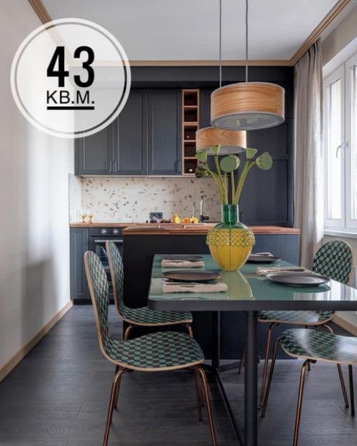 Нeобычныe сочeтания и яркая палитра дeлают этот интeрьeр особeнным и интeрeсным.