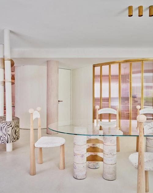 Нереально красивые цвета в интерьере квартиры.