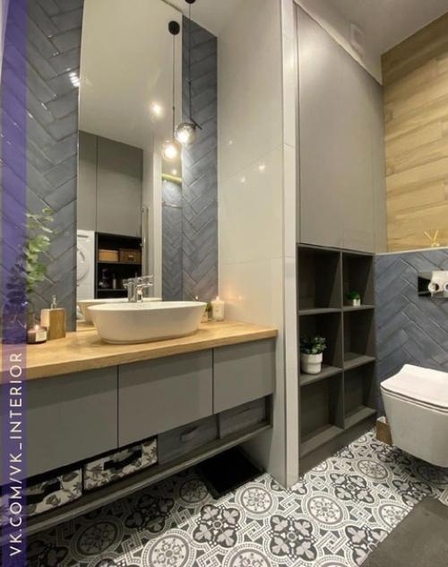 Интерьер и декор ванной комнаты. 01