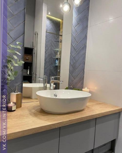 Интерьер и декор ванной комнаты.