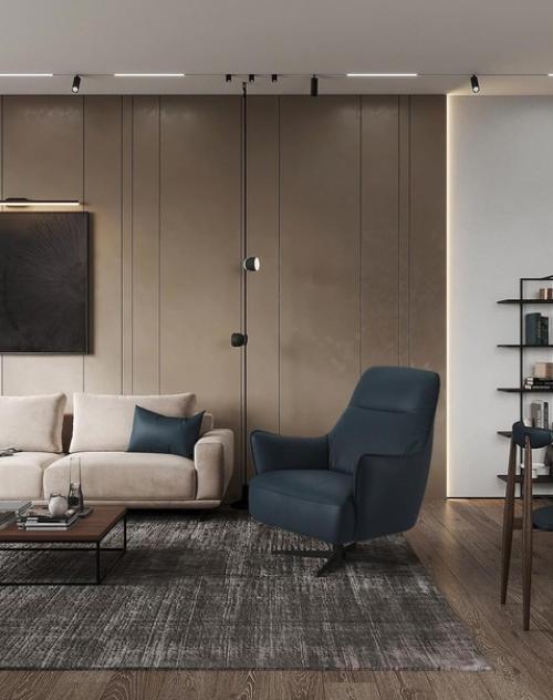 Просторная гостиная комната. 01