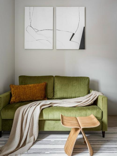 Уютная студия в историческом здании 1917 года. 07