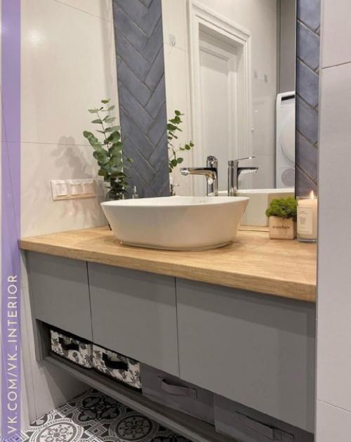 Интерьер и декор ванной комнаты. 03