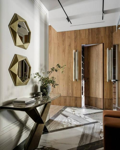 Проект квартиры для семейной пары с современным и оригинальным дизайном. 05