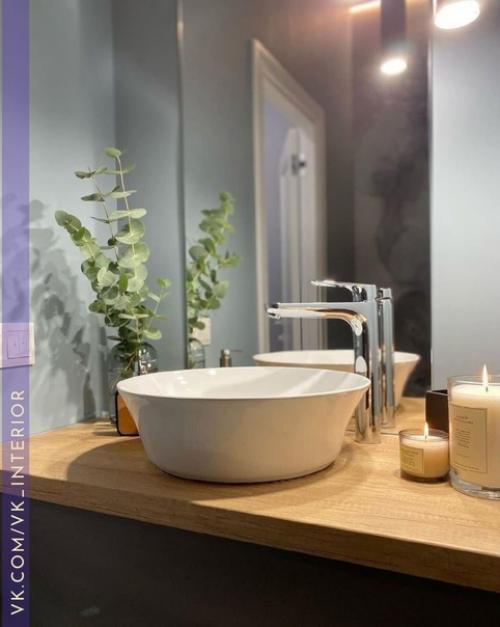 Интерьер и декор ванной комнаты. 04