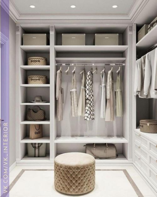 Интерьер и декор гардеробной. 02
