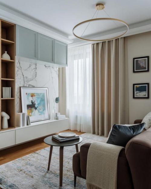 Чудесный проект интерьера в классическом стиле. 02