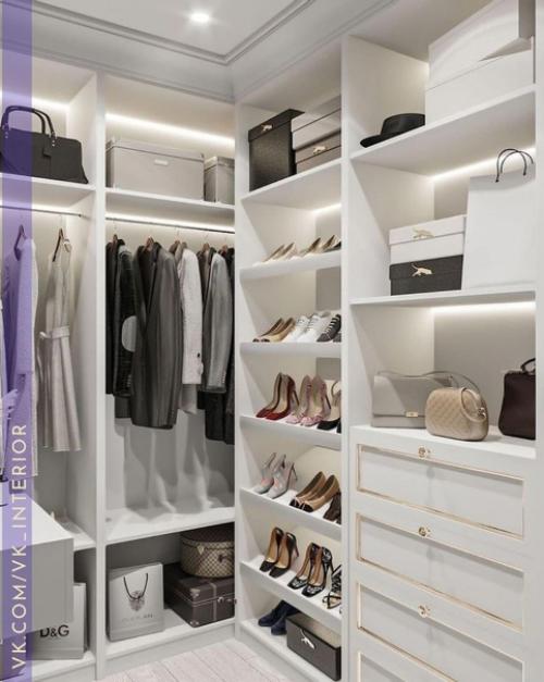 Интерьер и декор гардеробной. 05