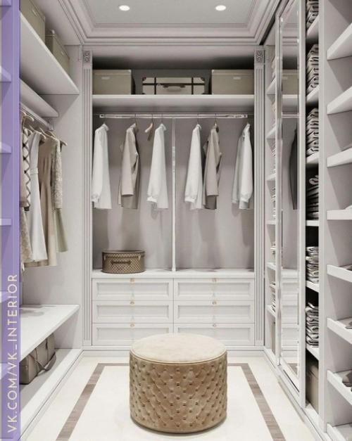 Интерьер и декор гардеробной. 03