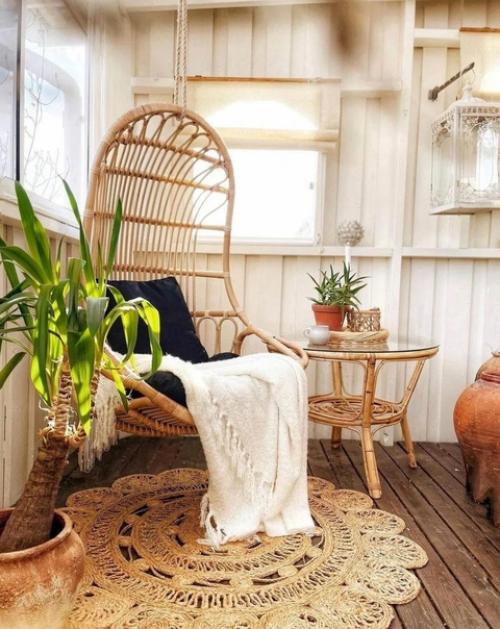 Оформление квартиры натуральными материалами. 03