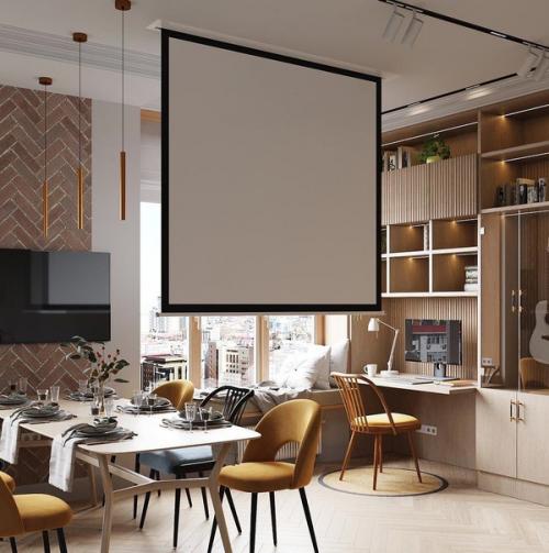 Эту квартиру оформляли для семьи инженеров. 05