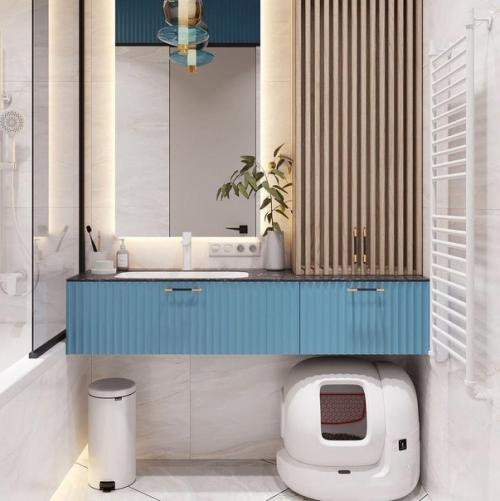 Эту квартиру оформляли для семьи инженеров. 07