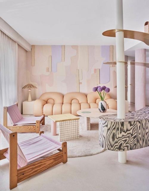 Необычный интерьер для любителей Зефирок и единорогов.