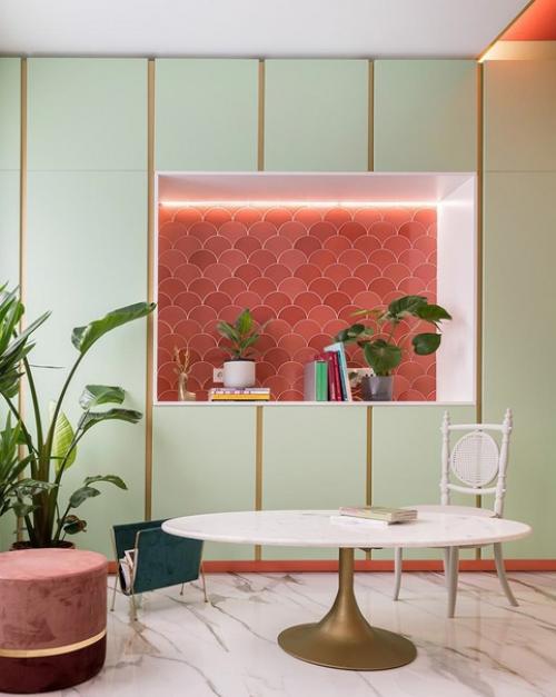 Невероятное оформление интерьера. 01