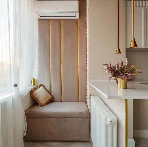 Красивый, легкий и очень стильный интерьер.