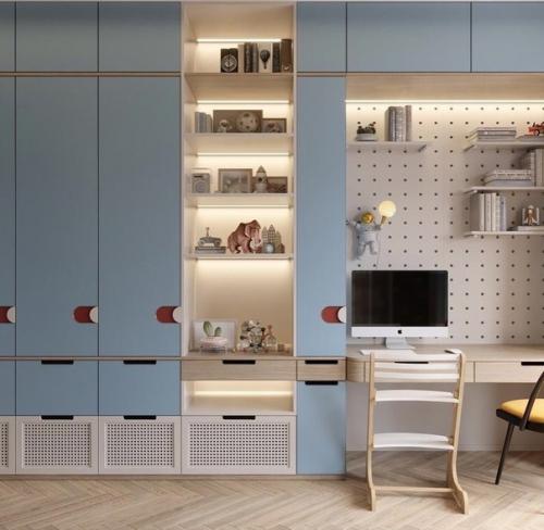 Эту квартиру оформляли для семьи инженеров. 03