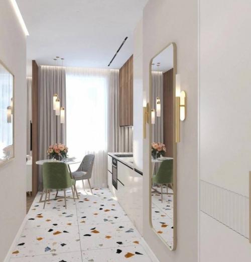 Стильный и красивый интерьер безумно. 02