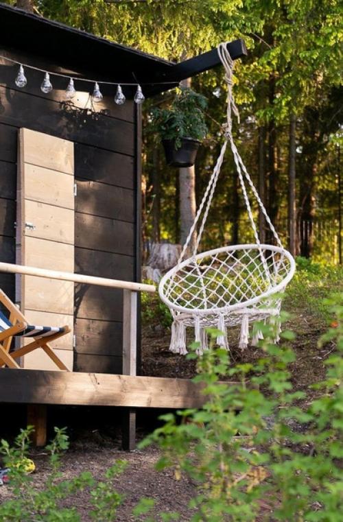 Небольшой домик. Для отдыха и уединения летом. 01