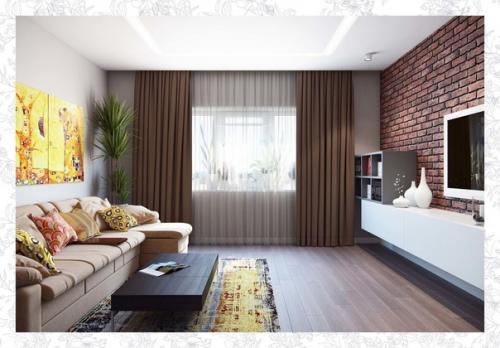 Площадь этой квартиры составляет 84 м 2. 01