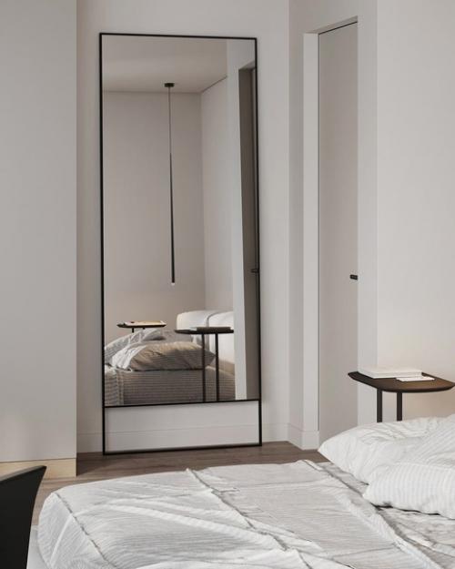 Светлый, минималистичный интерьер комнаты. 07