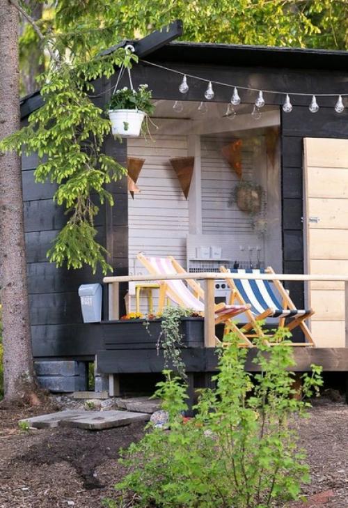 Небольшой домик. Для отдыха и уединения летом. 02