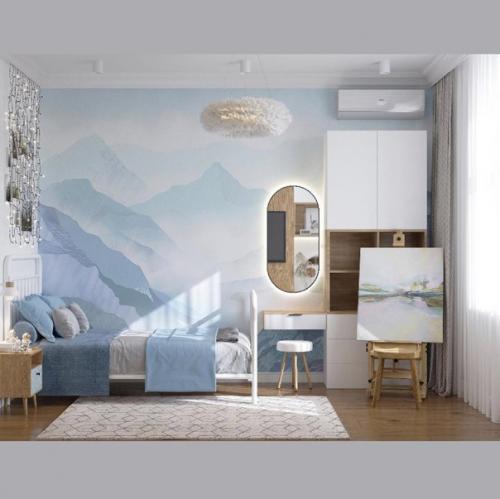 Два чудесных проекта для оформления детских комнат.