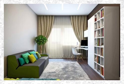 Площадь этой квартиры составляет 84 м 2. 06