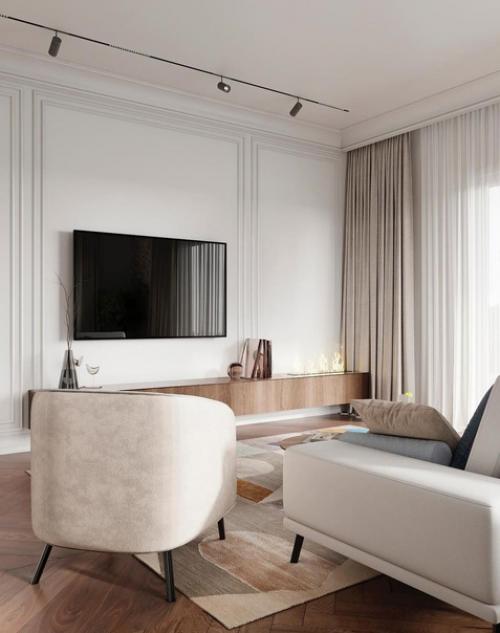 Светлая, элегантная и очень просторная. 05