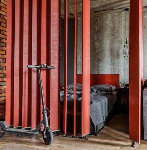 Красные акценты в интерьере. 06