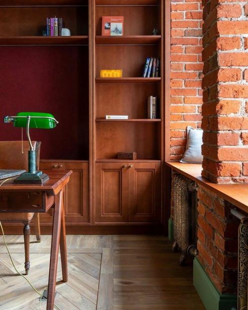 Исторический дух в современной квартире в Москве. 06